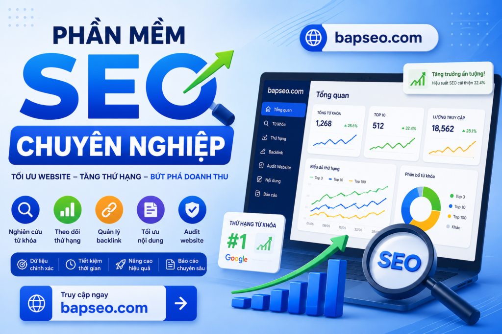 Phần Mềm SEO Chuyên Nghiệp